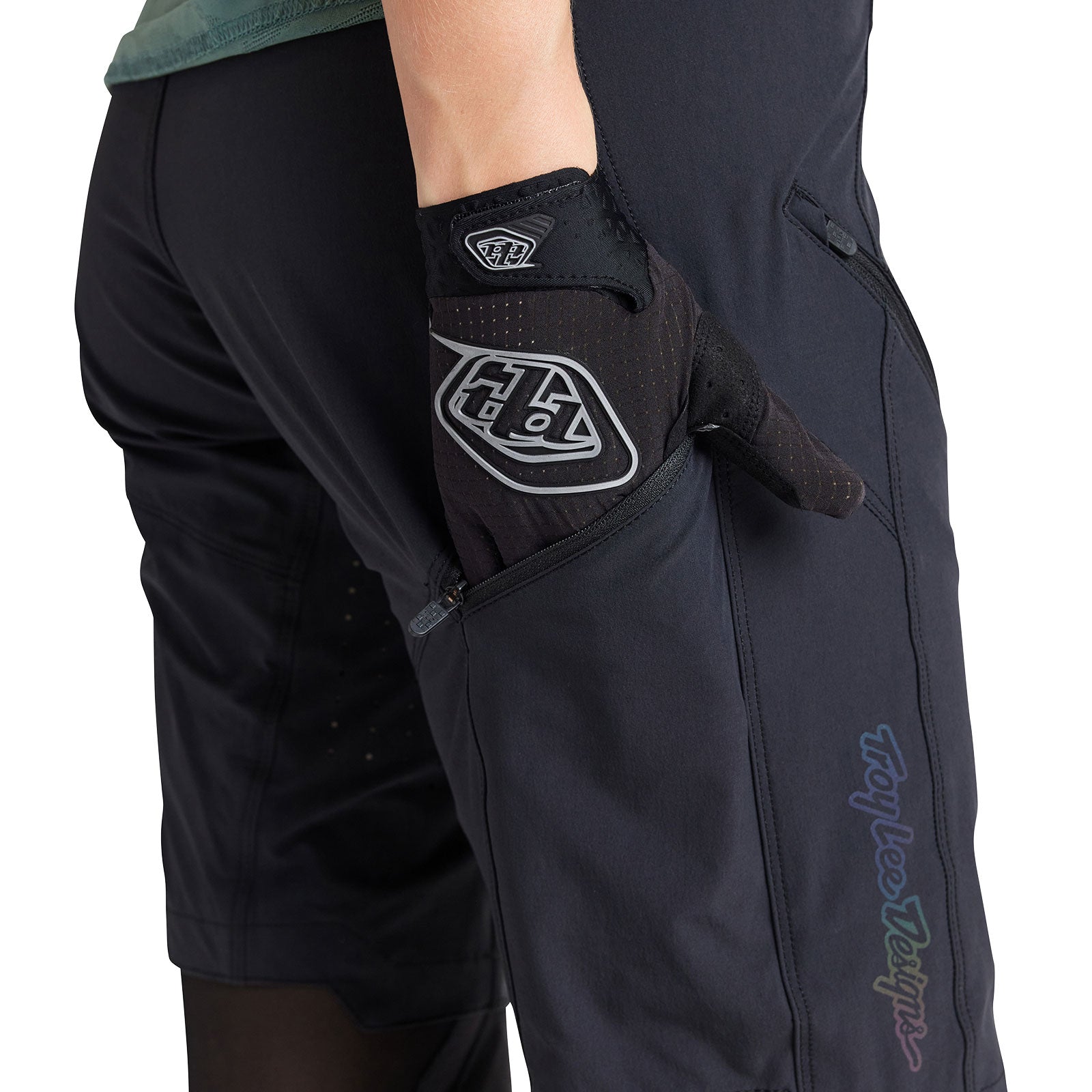 Womens Lilium Short No Liner Solid Black - Image 5