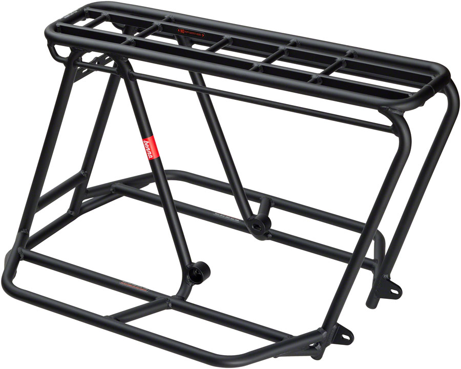 Benno Utility Rear Rack #3 Plus - Compatible With Boost EVO 1-5 Black Benno Utility Rear Rack #3 Plus - Compatible With Boost EVO 1-5 Black