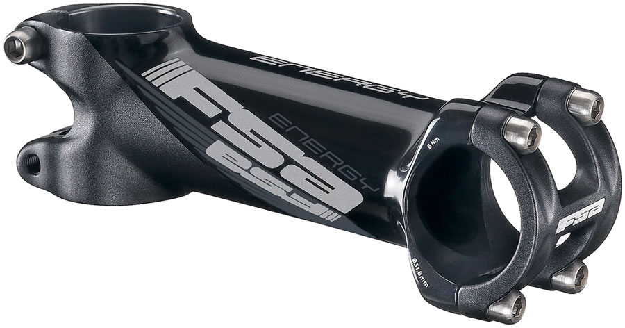 FSA Energy Stem - Diameter: 31.8mm, Steerer: 1-1/8'' 6°, Black