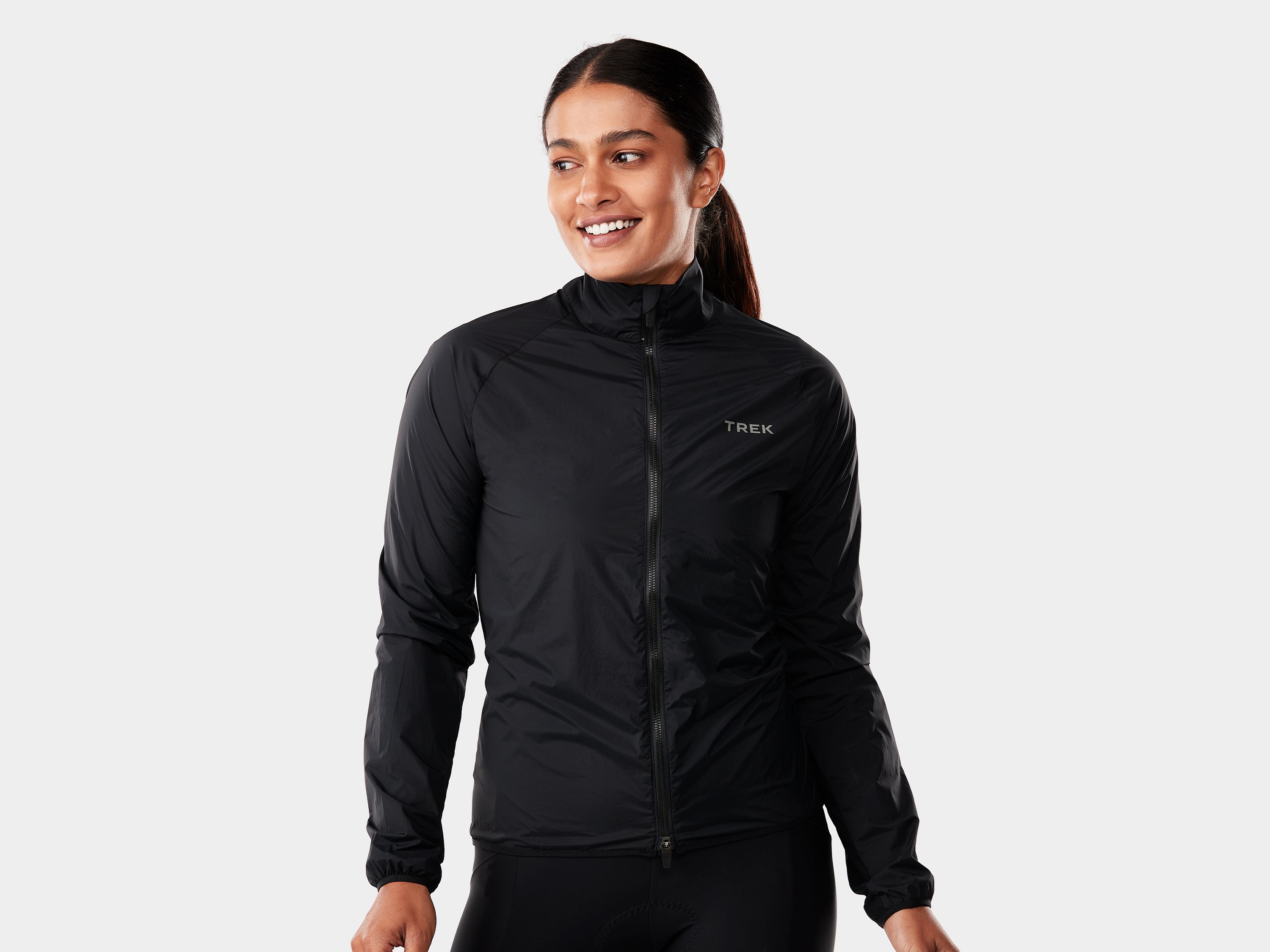 Trek Circuit Wind Women Medium Black Jacket Trek Circuit Wind Women Medium Black Jacket