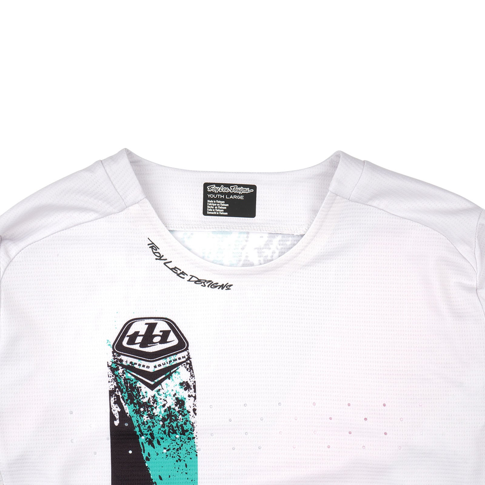 Youth Sprint Jersey Full Pull Chalk - Image 5