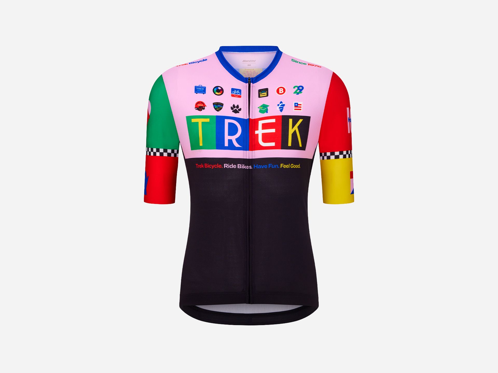 Trek The First 50 Small Black/Pink Jersey