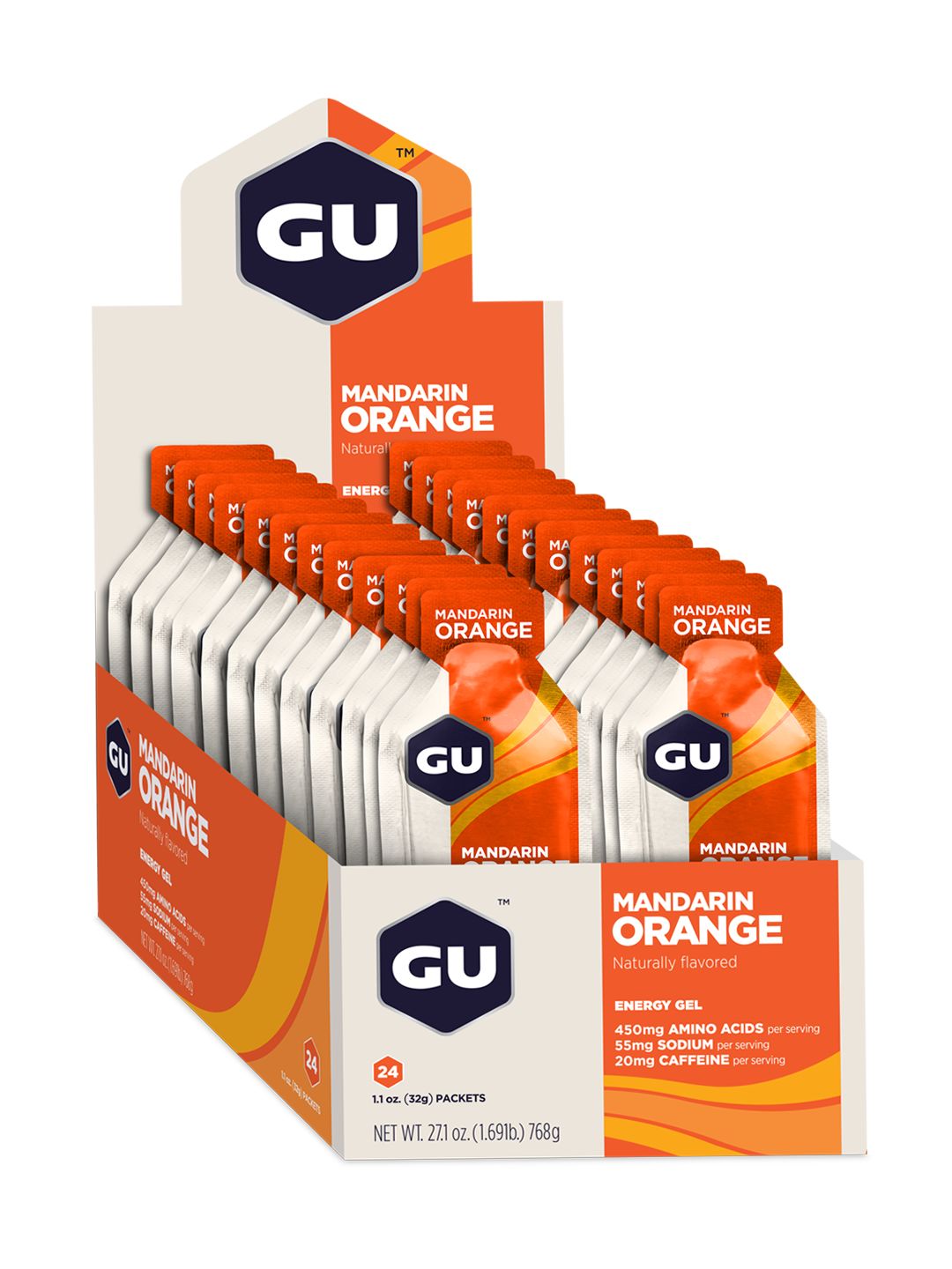 Supplement GU Gel Mandarin Orange 24 Pack