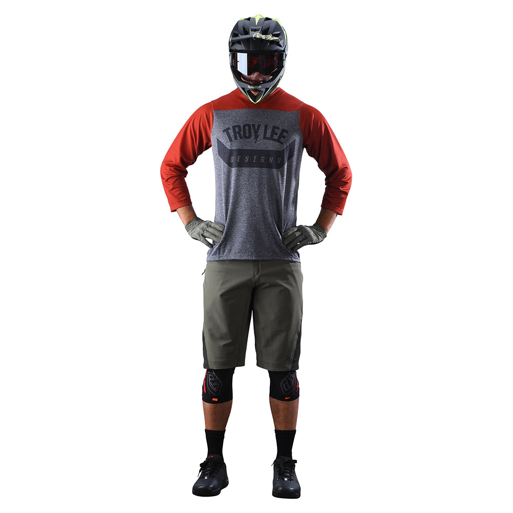 Ruckus Short W/Liner Solid Military - Image 2