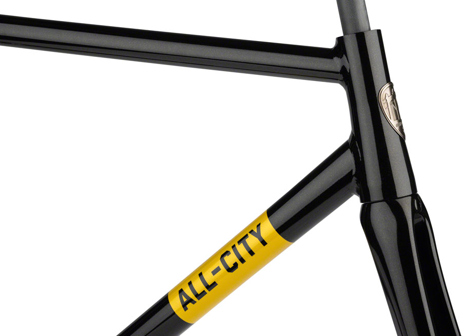All-City Thunderdome Frameset - 700c, Aluminum, Gold Fang - Image 2