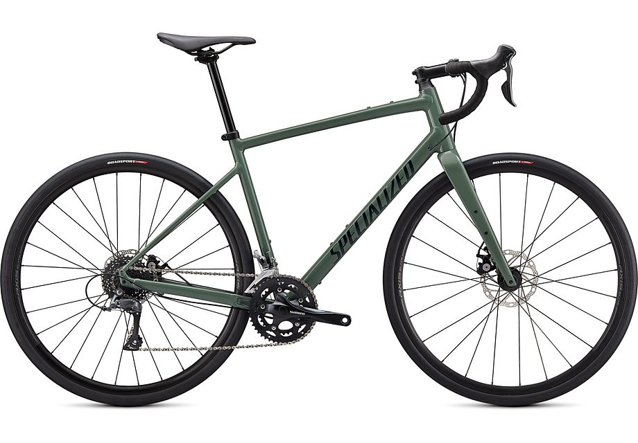Specialized Diverge E5 Gloss Sage Green/Forest Green/Chrome/Clean 52