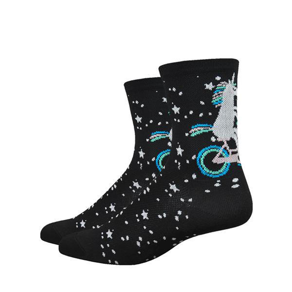 DeFeet Aireator 4" Unicorn Womens Socks