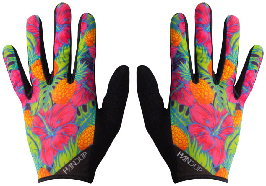 Handup Vented Gloves - Pineapples Carribbean, Full Finger