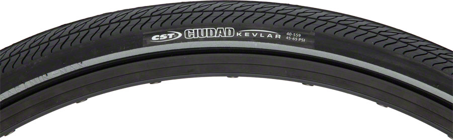 CST Ciudad Tire - 700 x 32 Clincher Wire Black Aramid Puncture Protection
