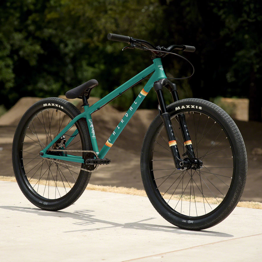 Fairdale Hareraiser 26 " Dirt Jump Bike - Matte Billiard Green - Image 2