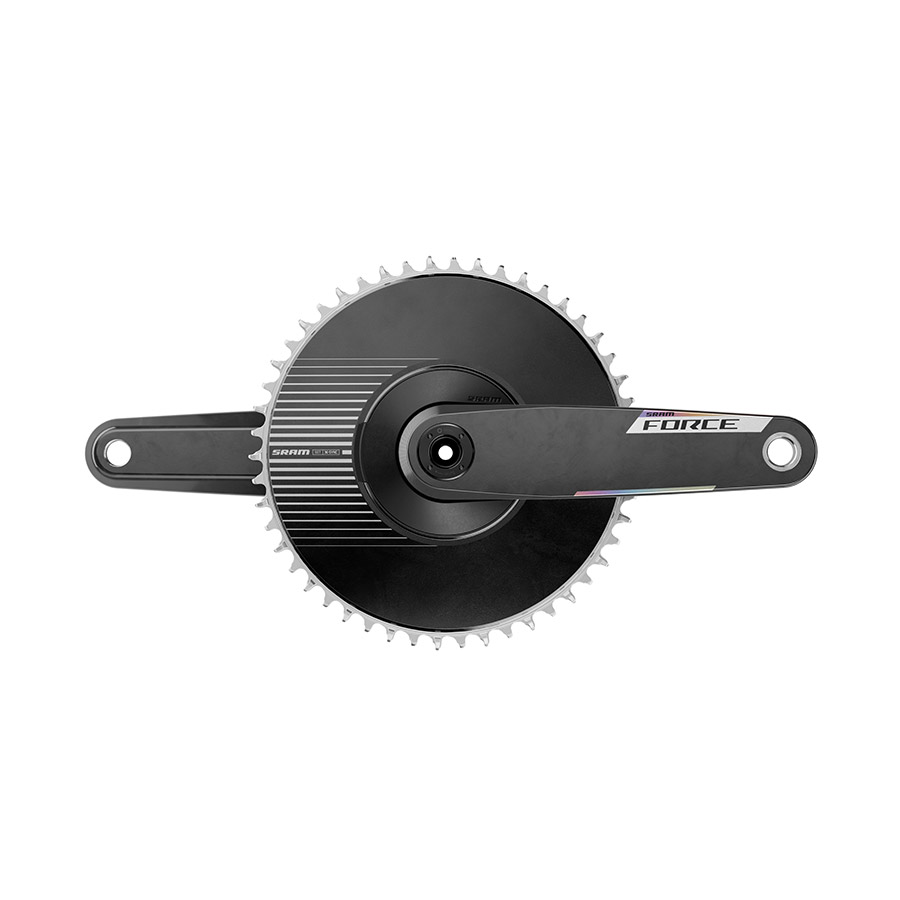 SRAM Force 1x Aero E1 Crankset Speed: 12/13 Spindle: 28.99mm BCD: Direct Mount SRAM 8 Bolt 50 DUB Black Road variant 2