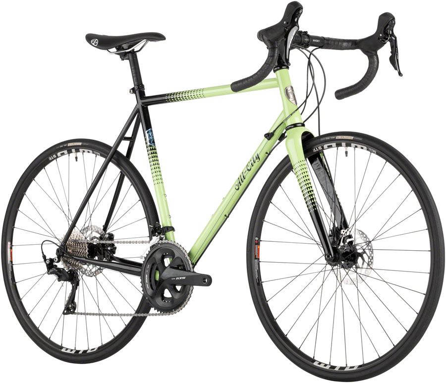 All-City Zig Zag Bike - 700c, Steel, 105 Honeydew Bling - Image 2