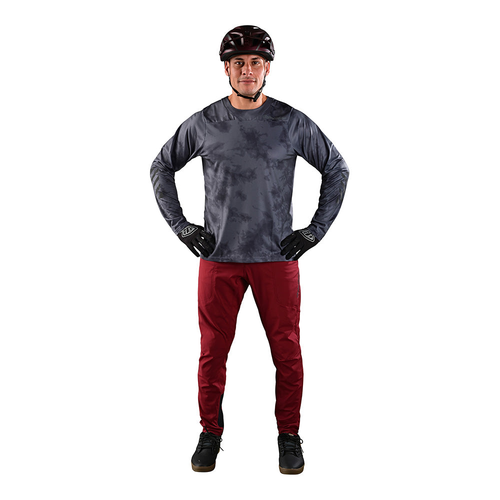 Skyline LS Chill Jersey Tie Dye Charcoal - Image 2
