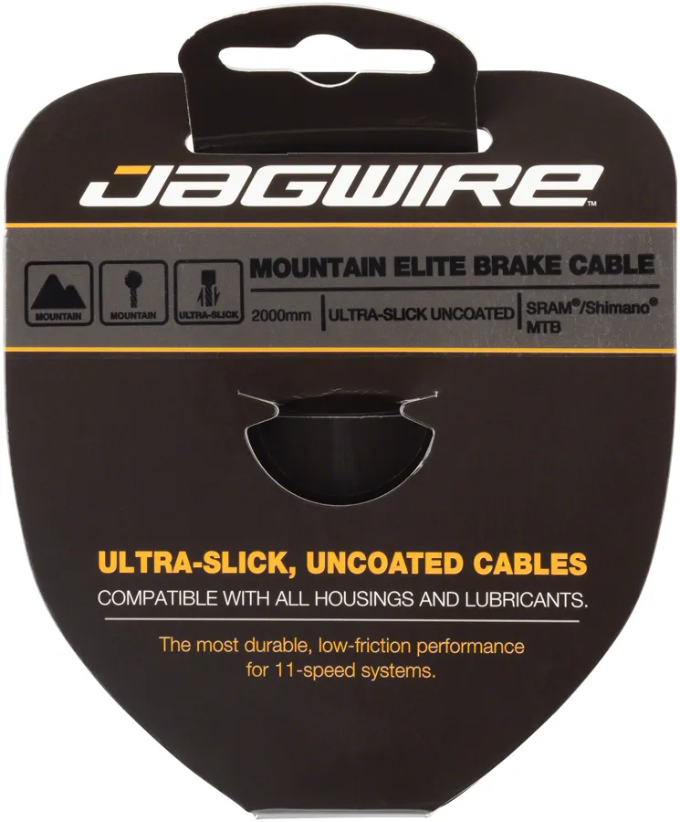 Jagwire Elite Ultra-Slick Brake Cable - Silver variant 3