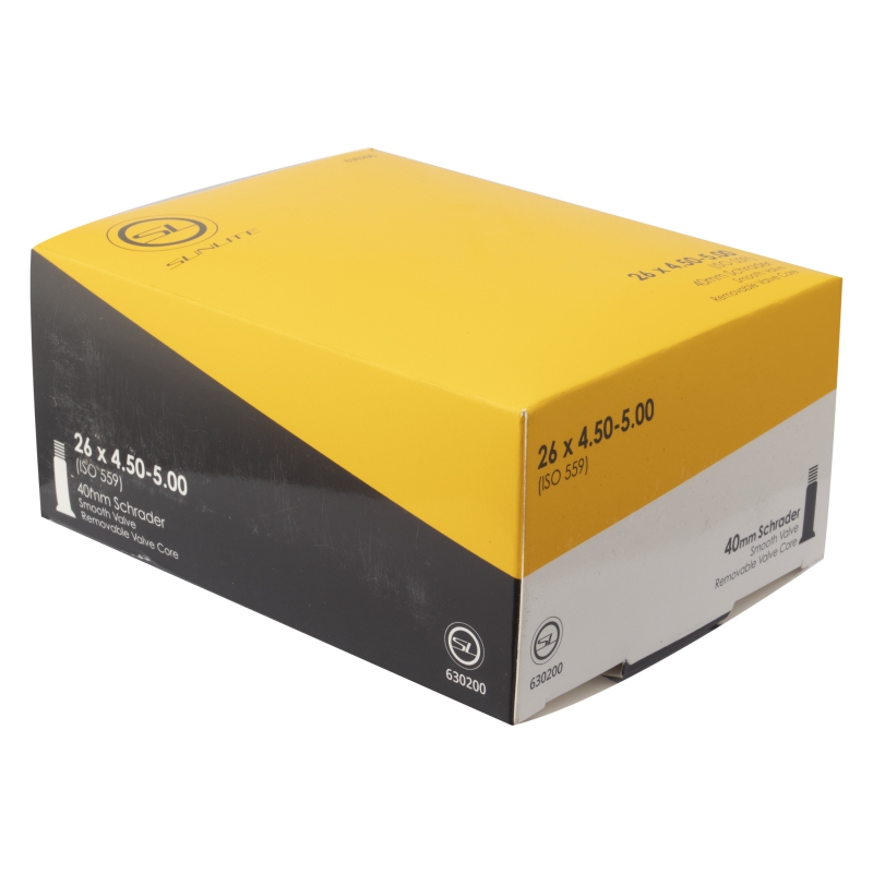 Sunlite Standard Schrader Valve 26x4.50-5.00 SV 40mm 0d Smooth Removable 112mm 0.9mm