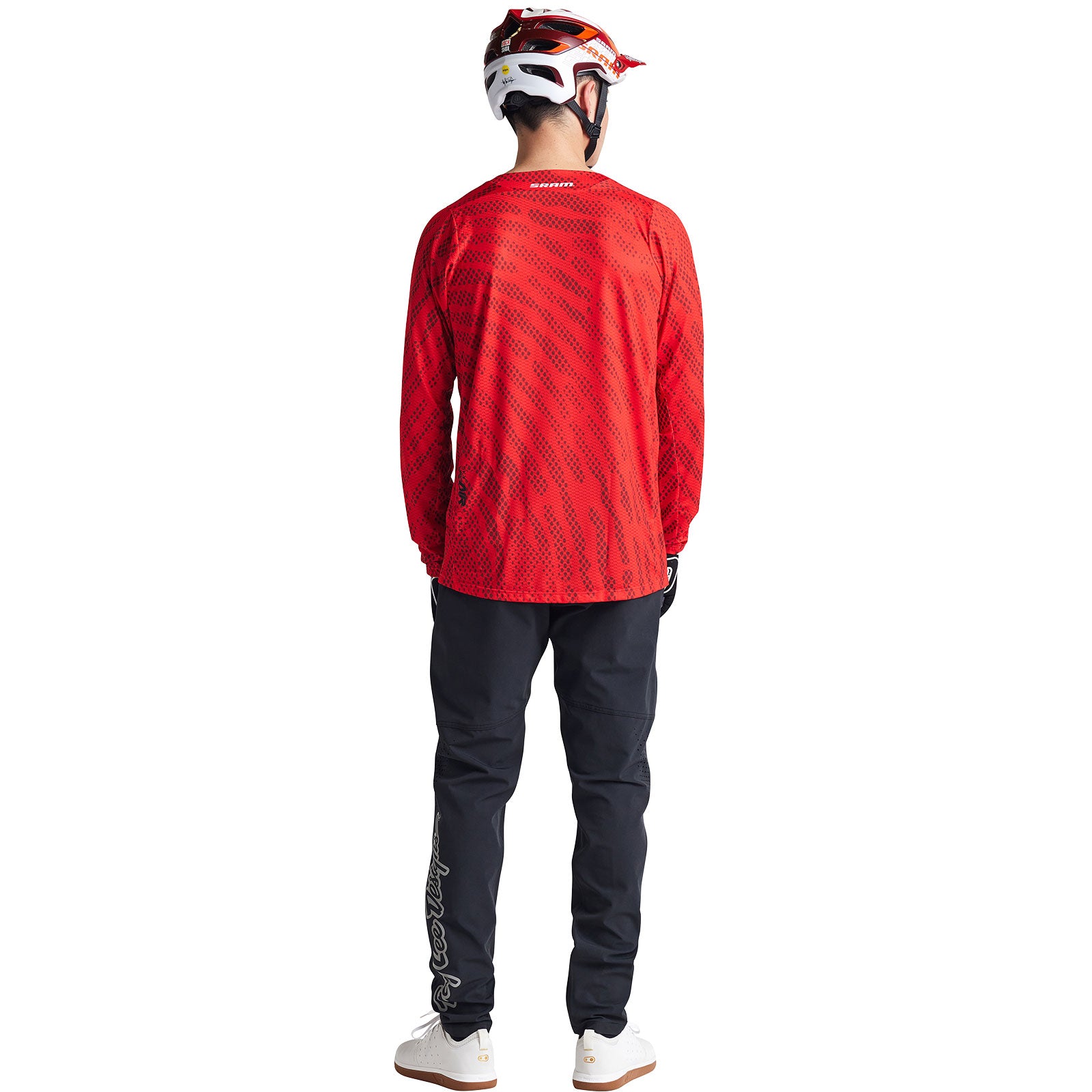Skyline Air LS Jersey SRAM Roots Fiery Red - Image 8
