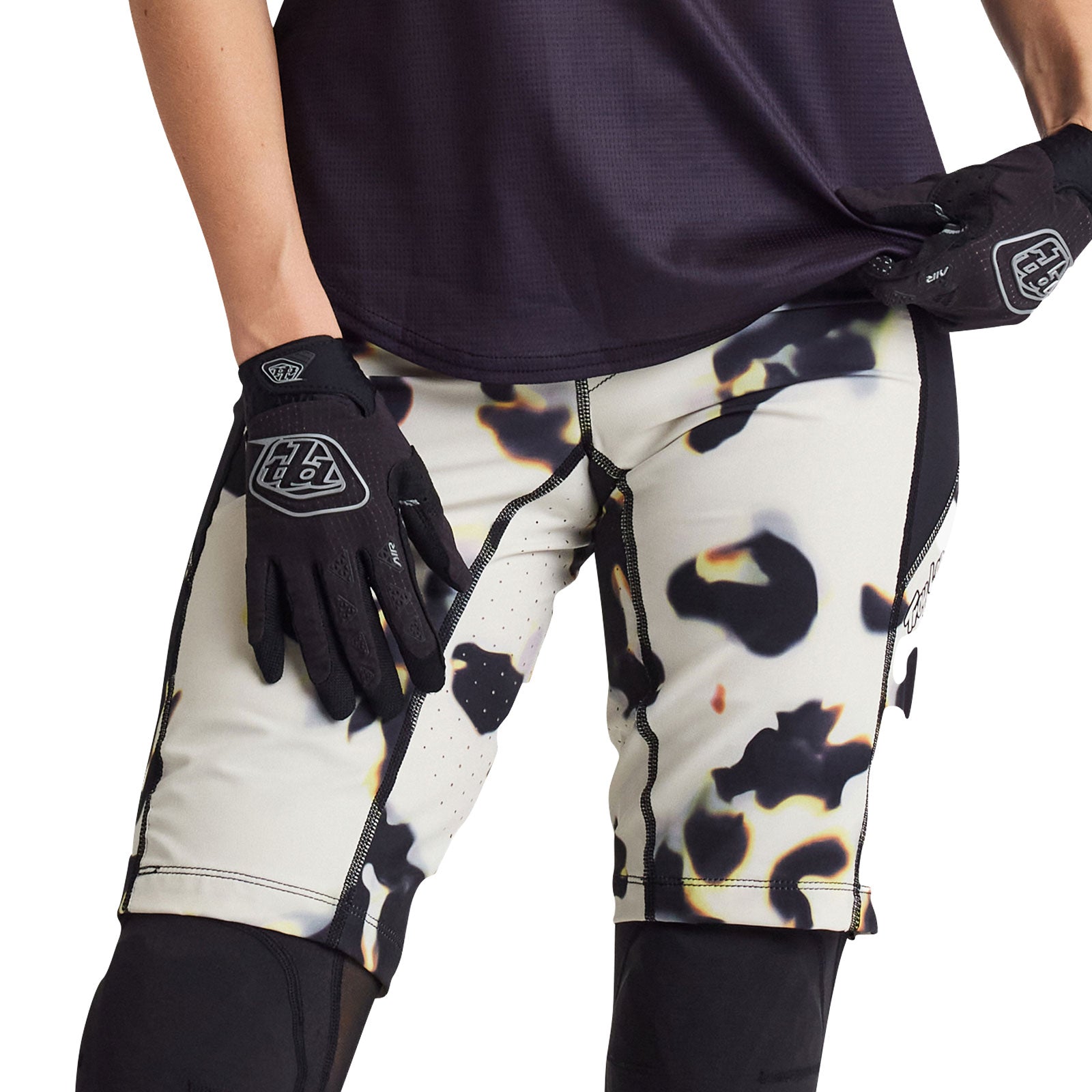 Womens Luxe Short Shell Tortoise Cream - Image 7