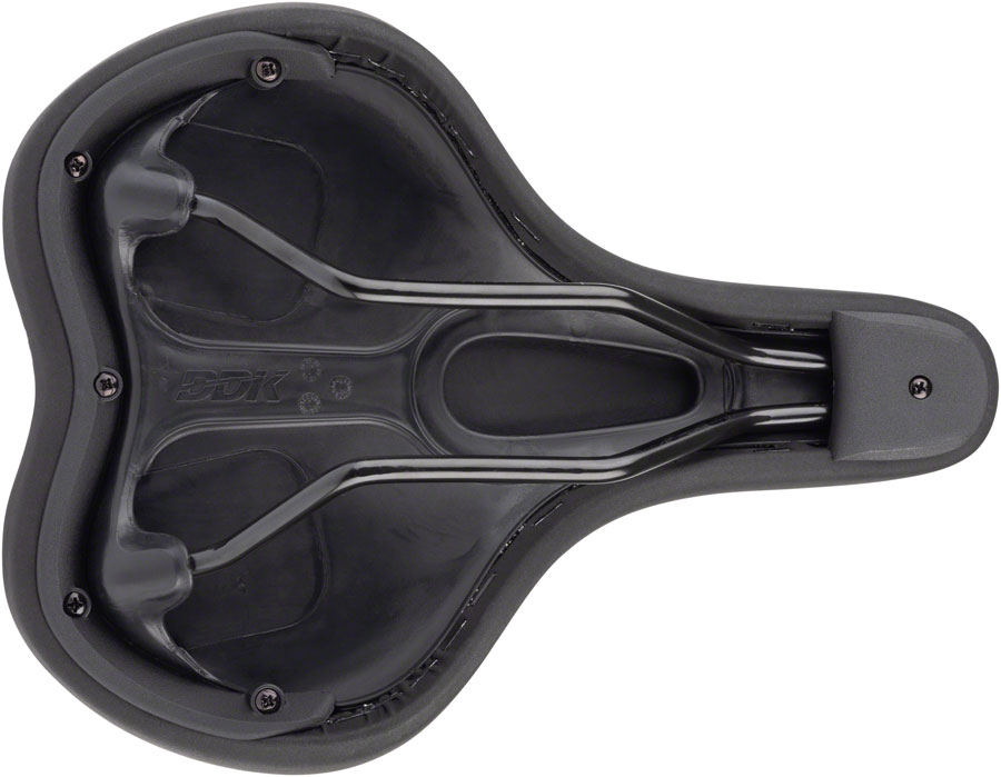 MSW Saddle - Memory Foam Soft Touch Cover Steel, Black - Image 4