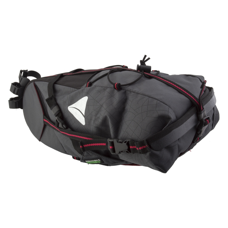 Axiom Seymour Oceanweave 13+ Seatpack Bag Velcro Straps 18.1x 8.3x6.7” 811 c.i. Black