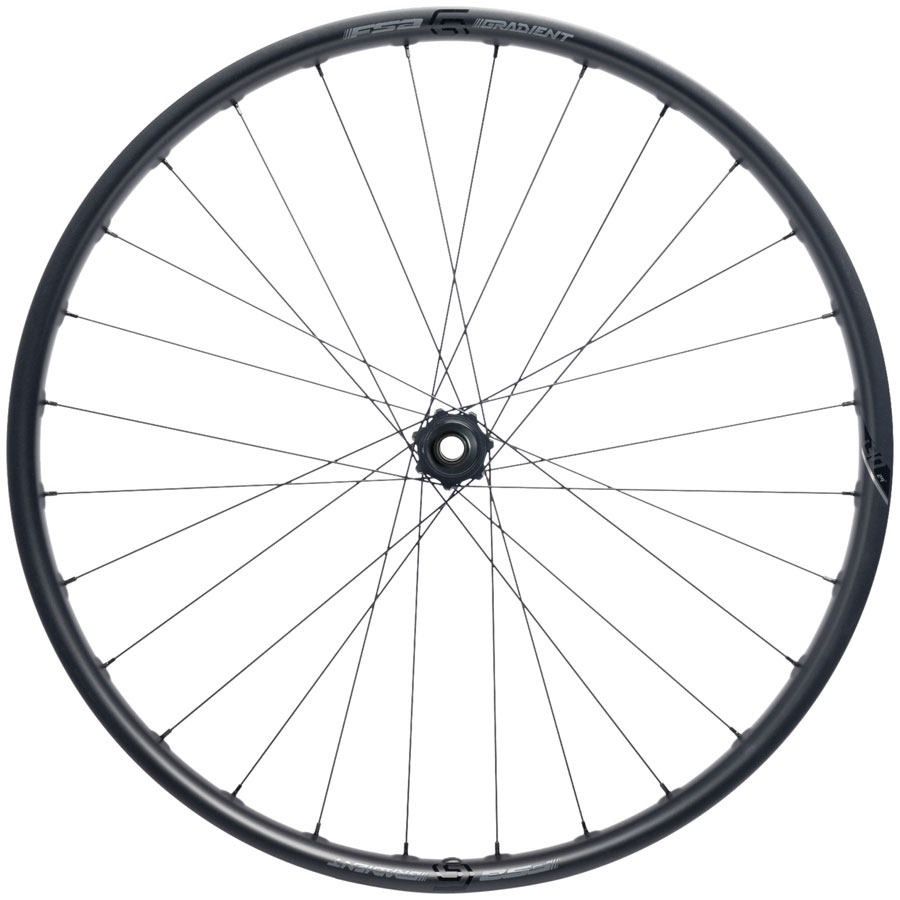 Full Speed Ahead Gradient Carbon i30 Front Wheel - 29" 15 x 110mm 6-Bolt BLK Carbon BLK