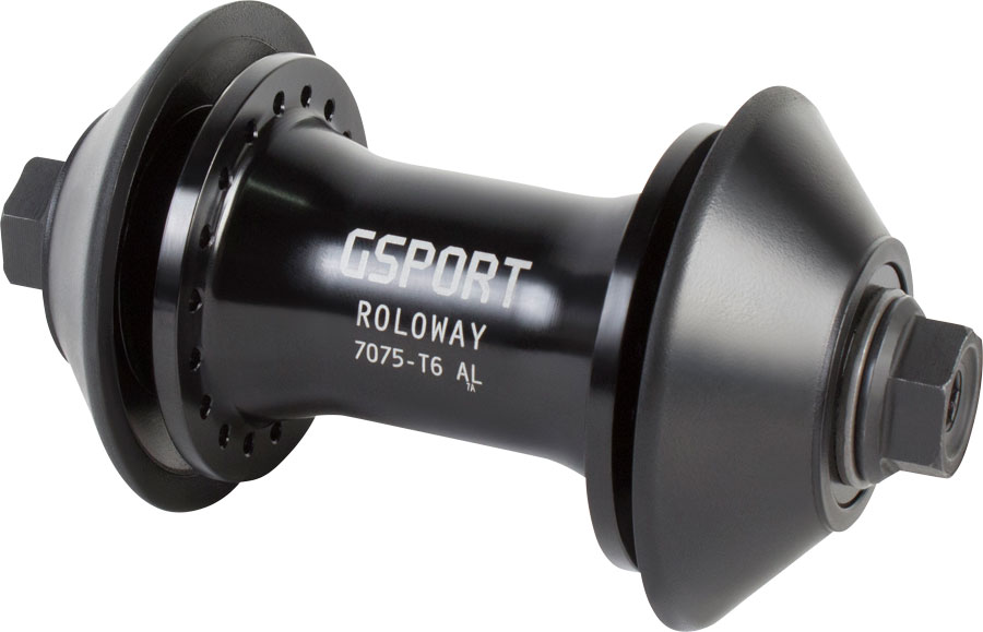 G Sport Roloway Front BMX Hub - Black G Sport Roloway Front BMX Hub - Black