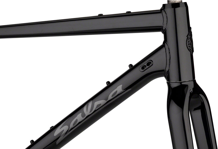 Salsa Journeyer Drop Bar Frameset - 700c/650b, Aluminum, Black - Image 2