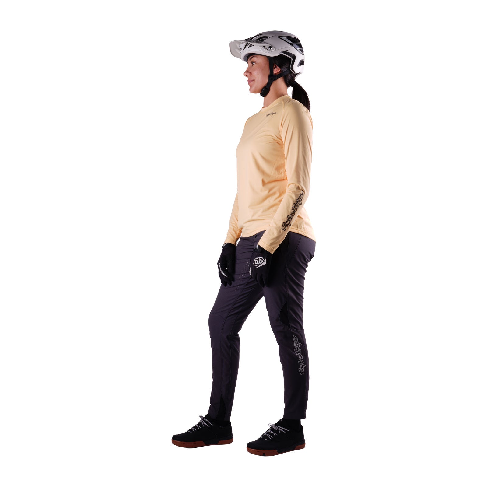 Womens Lilium Pro LS Jersey Mono Butter - Image 10