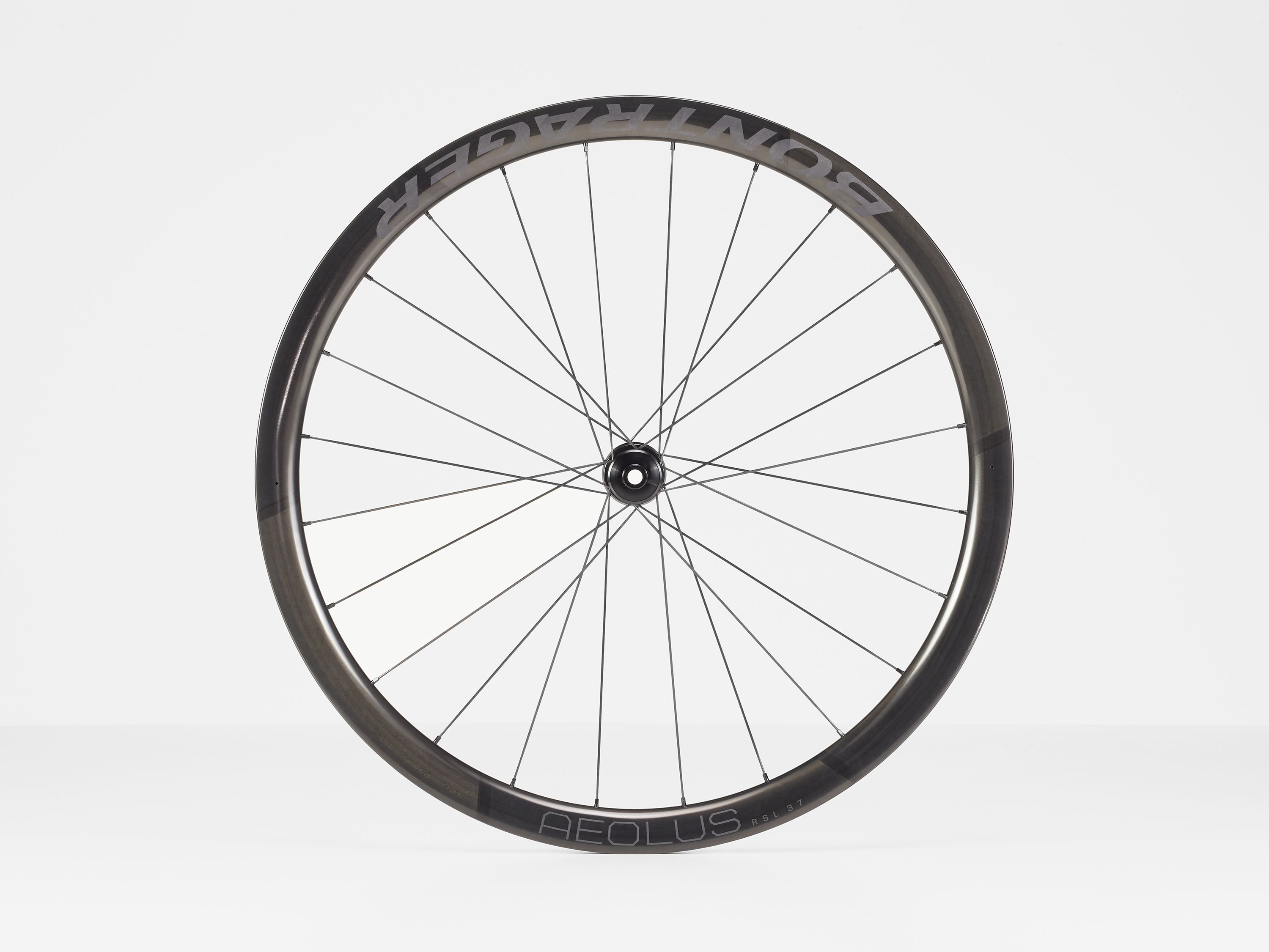 Wheel Front Bontrager Aeolus RSL 37 Tubular Disc 12T Black
