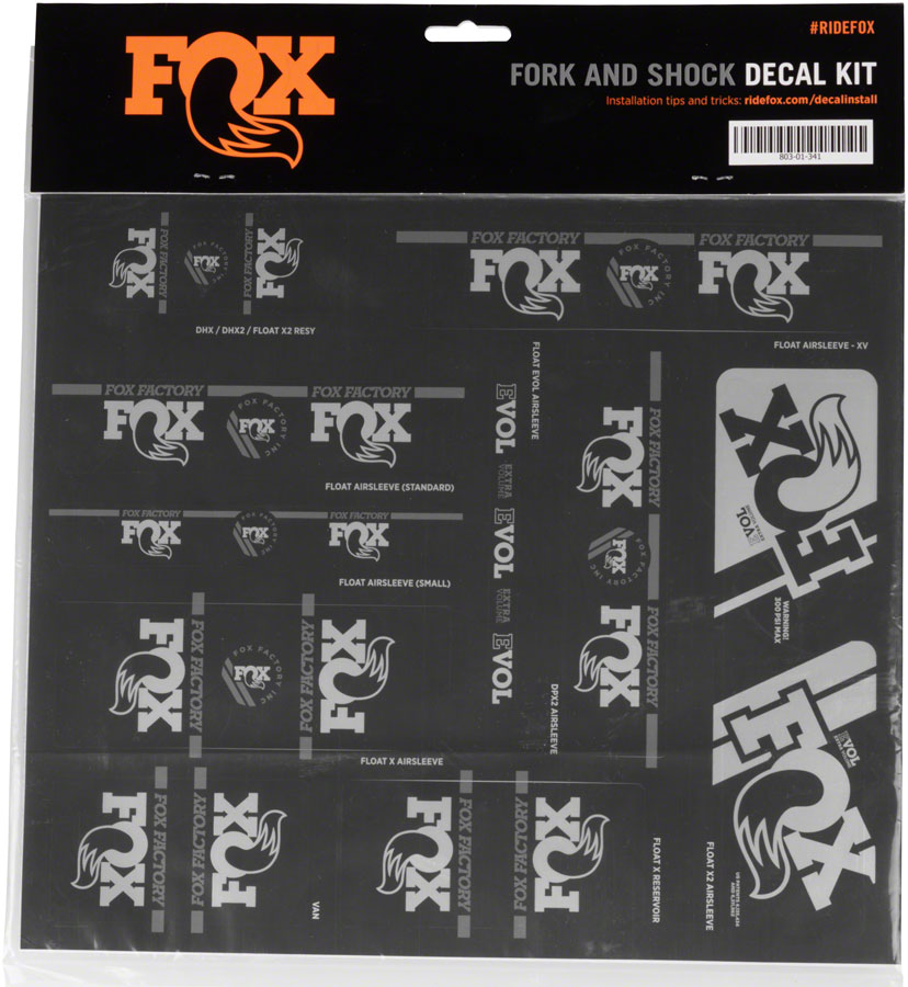 Fox Shox Heritage Decal Kit - Image 11