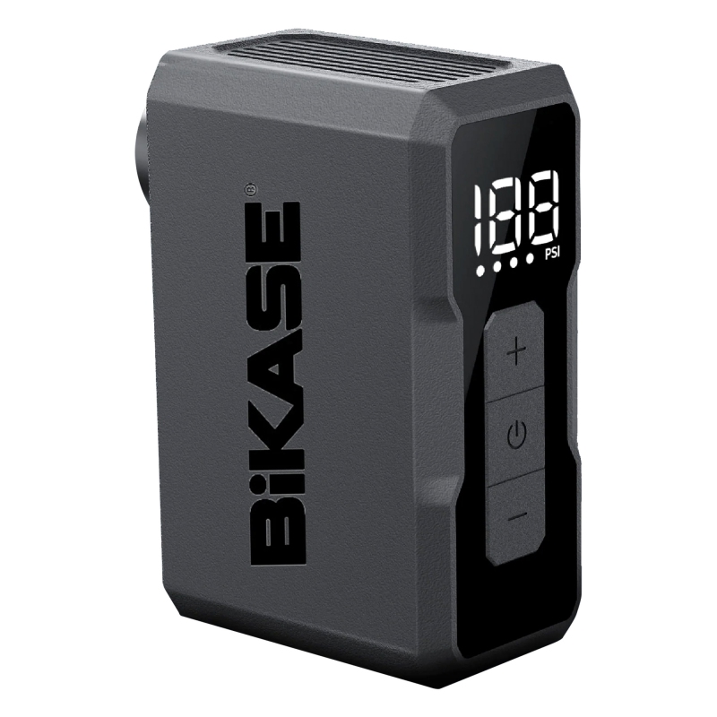 Bikase Nano E Pump Electronic Inflator Digital PV/SV 120 Black