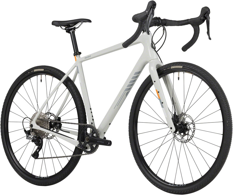 Salsa Warbird C GRX 600 1x Bike - 700c, Carbon, Light Gray - Image 2