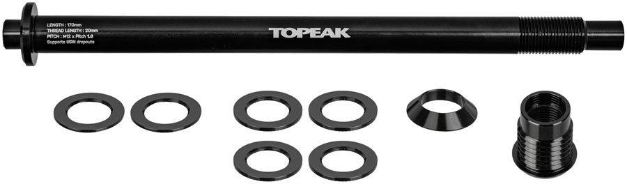 Topeak Zi:RAK Thru-Axle - SRAM UDH Topeak Zi:RAK Thru-Axle - SRAM UDH