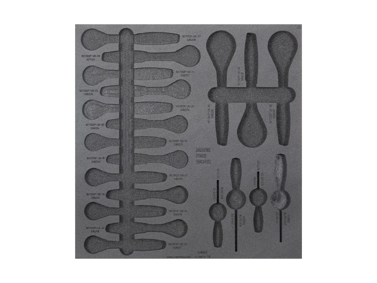 Unior Drawer Foam Insert Production 2 Tool