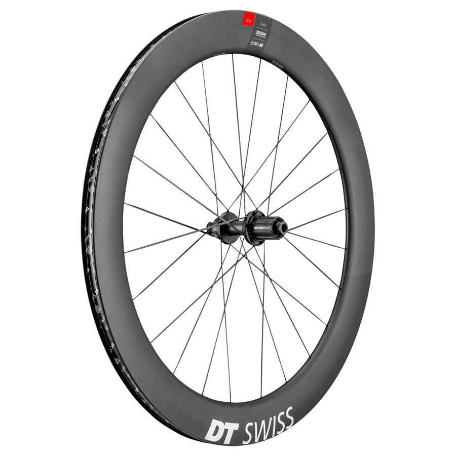 DT Swiss ARC 1100 DiCut 62 Rear Wheel - 700 12 x 142mm Center-Lock HG11 Road/XDR Ratchet EXP 36 BLK