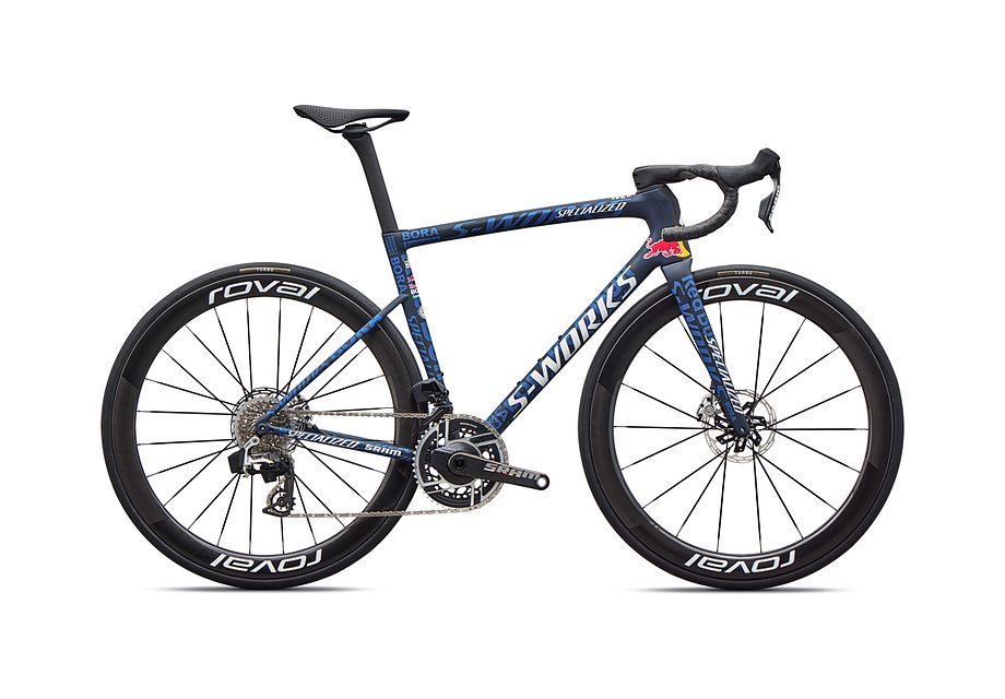 2026 Specialized Tarmac S-Works Ltd Tdf Bike Red Bull Bora, Blue 54