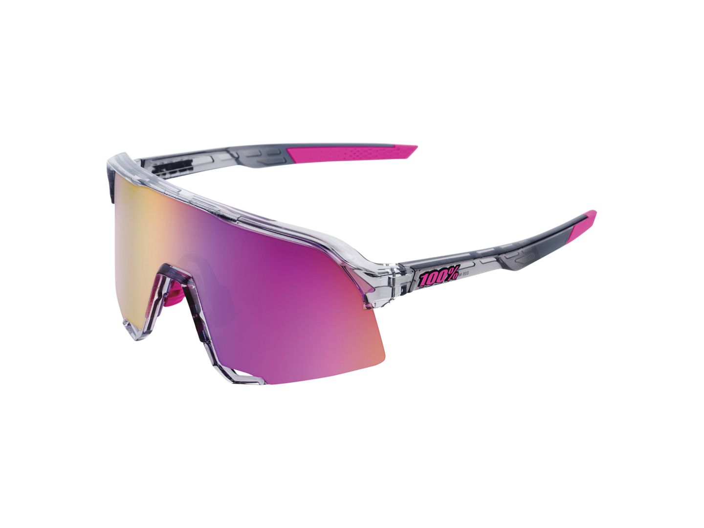 100% S3 Grey/Light Purple Eyewear