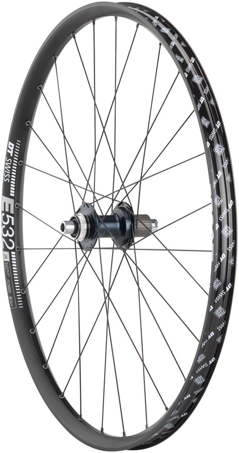 Quality Wheels Shimano SLX/DT E532 Rear Wheel - 12 x 148mm, Center-Lock, Micro Spline, Black variant 2