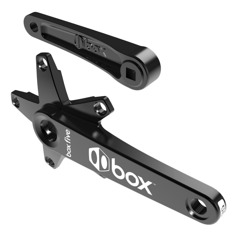 Box components .five. Square Tapered Forged 150mm SQR JIS crankset black