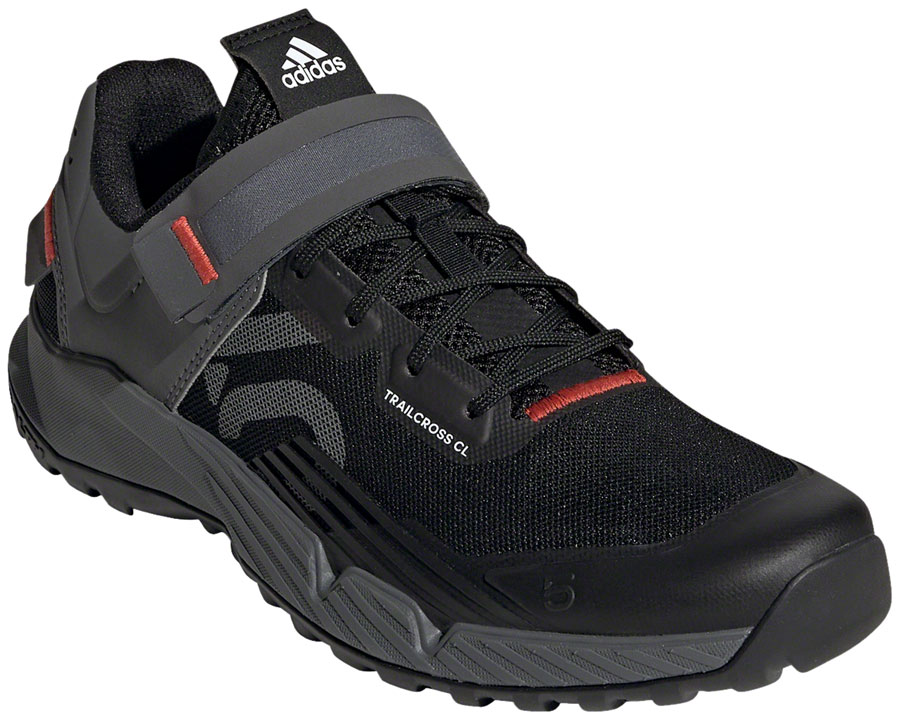 Five Ten Trailcross Mountain Clipless Shoes - Women's Core BLK/Gray Three/Red 9.5