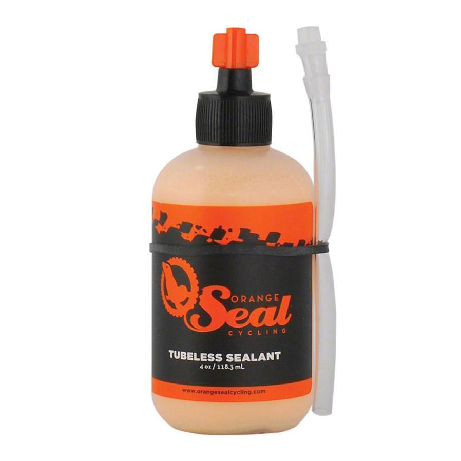 Orange Seal Tubeless Tire Sealant 4oz Bottle - Injection System