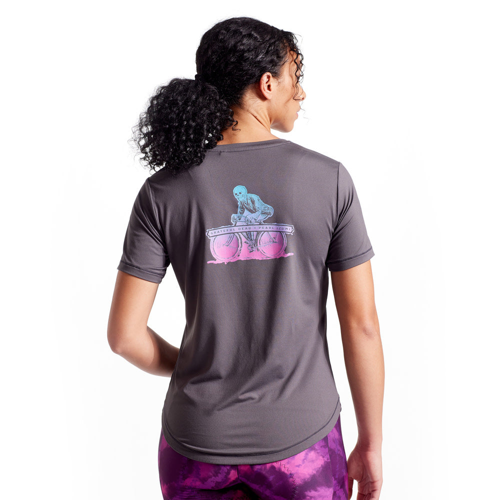 Grateful Dead x PEARL iZUMi Women's Ten Spot Midland Graphic Tee - Image 6