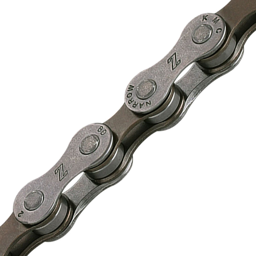 KMC Z7 Chain - 7-Speed 1/2" x 3/32" Gray/Brown Bulk 500 Foot Roll