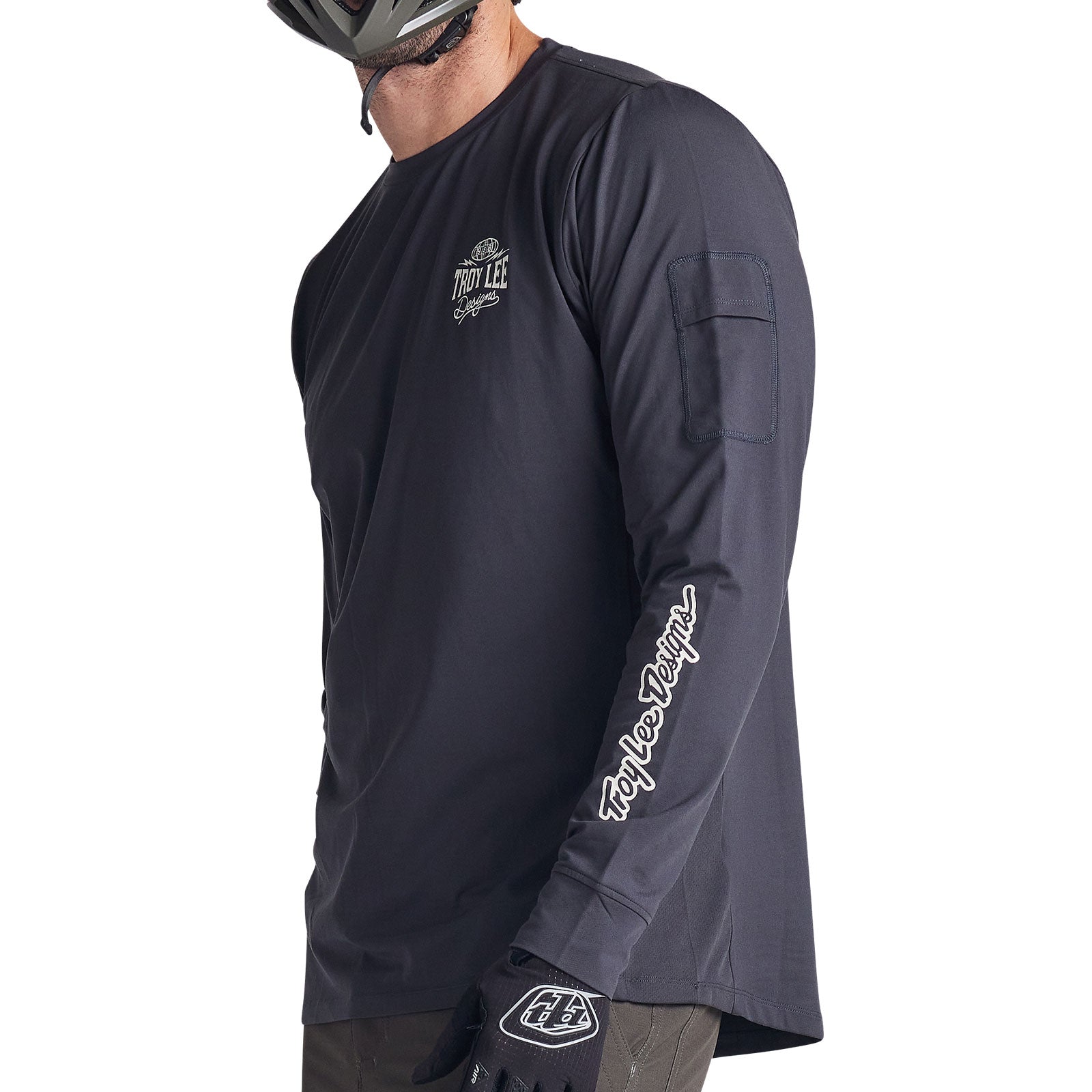 Ruckus Long Sleeve Ride Tee Bolts Carbon - Image 10