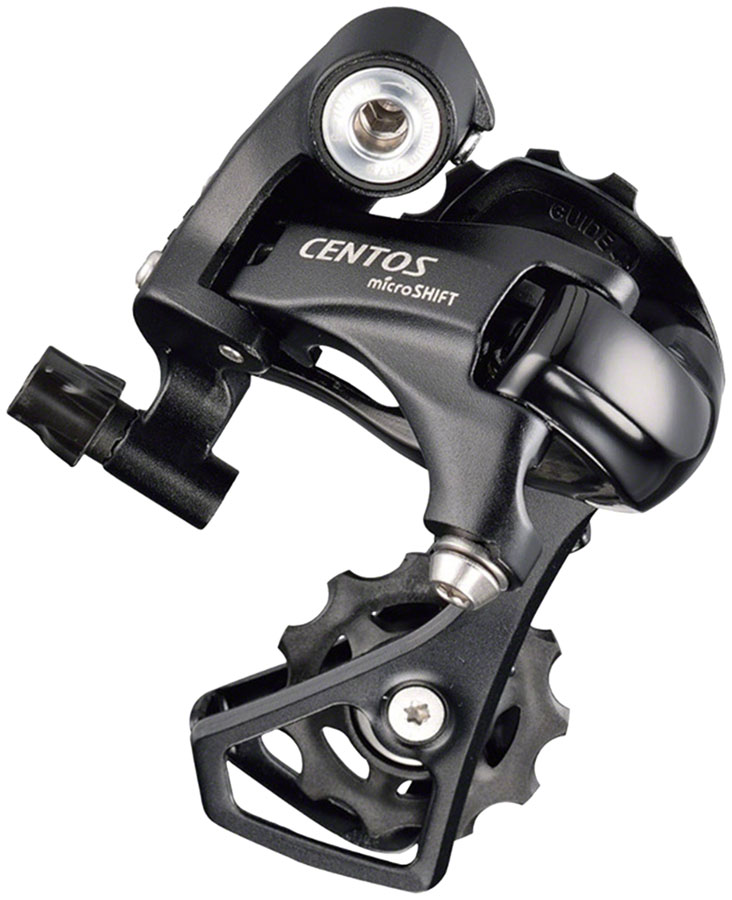 microSHIFT Centos Rear Derailleur - Short Cage, Black