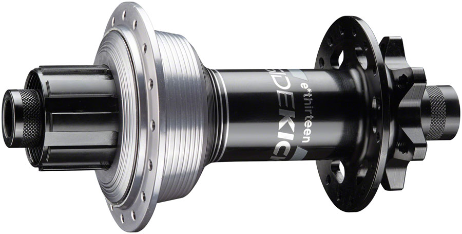 e*thirteen Sidekick Rear Hub - Black/Silver - Image 9