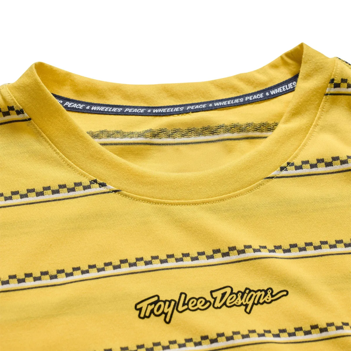 Skyline Ride SS Tee Checked Out Butter - Image 3