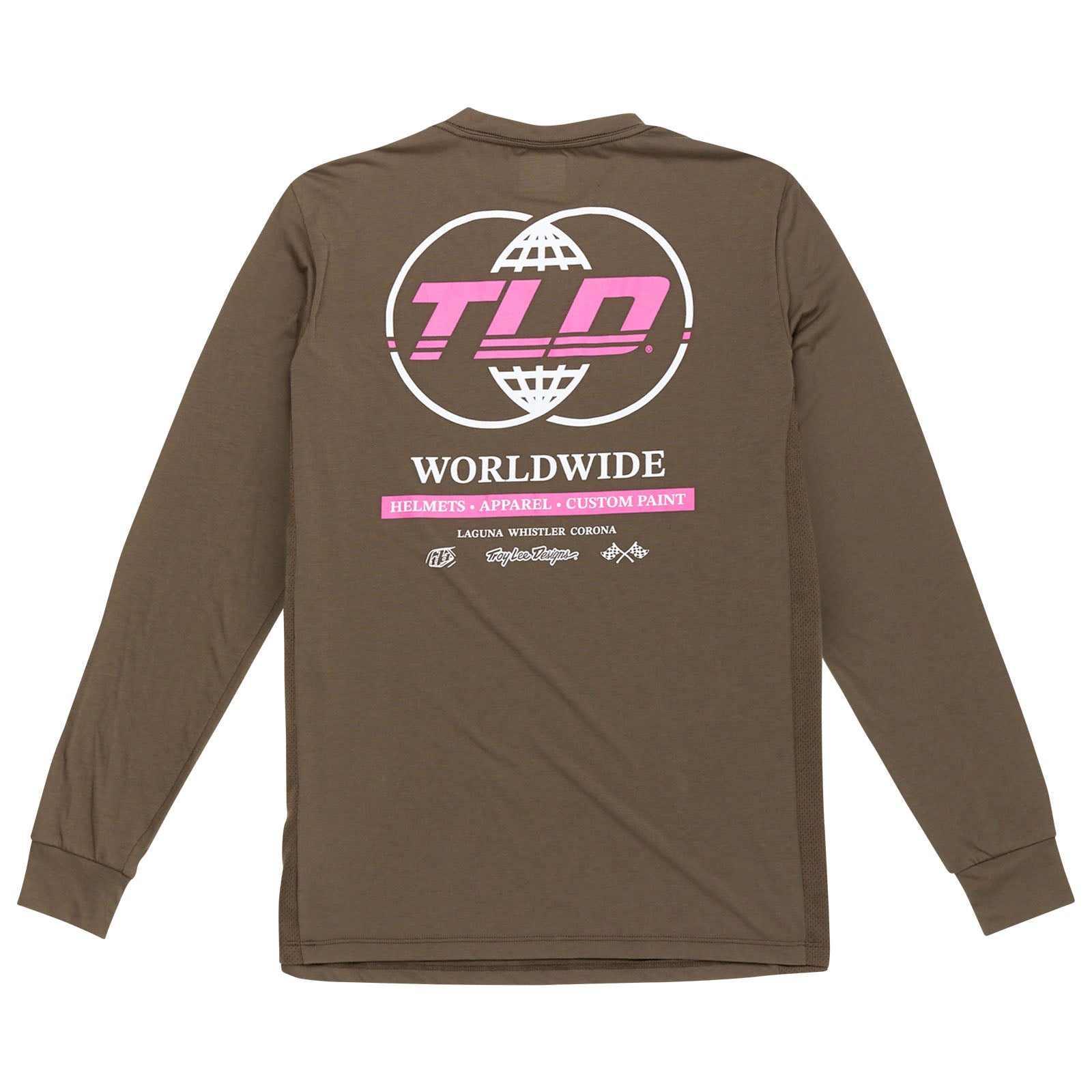 Skyline Long Sleeve Ride Tee Worldwide Caper - Image 2