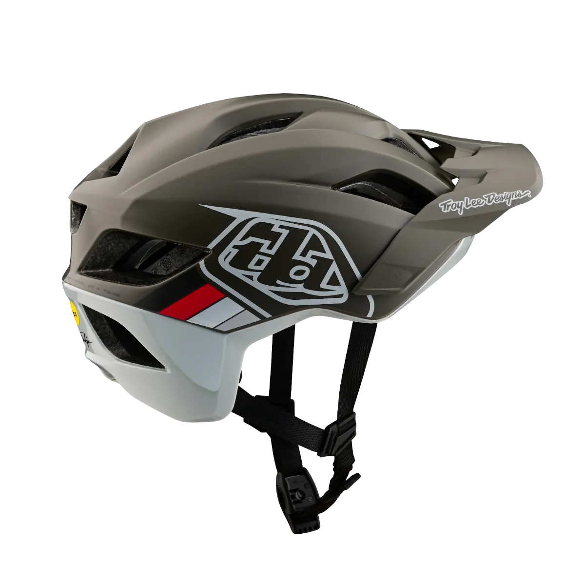 Flowline SE Helmet Badge Olive - Image 2
