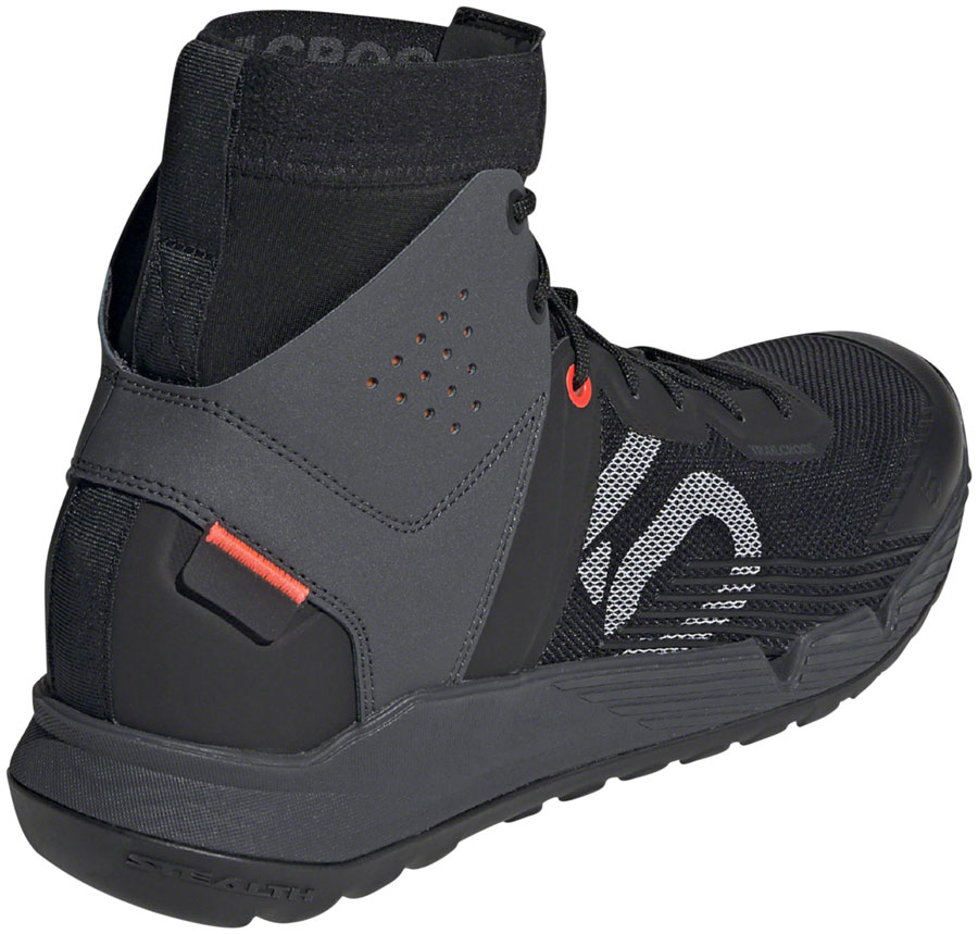 Five Ten Trailcross Mid Pro Flat Shoes - Men's, Core Black/Gray Two/Solar Red - Image 7