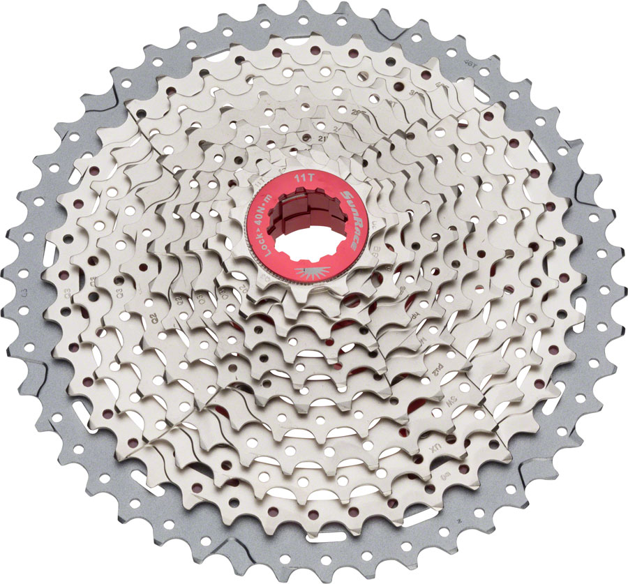 Sunrace CSMX8 11sp Cassette 11-42t - Silver variant 2